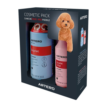 Artero Kit Poodle Vermelho