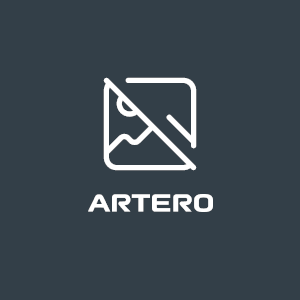 Artero Laisse Bleu Avec Logo Artero.