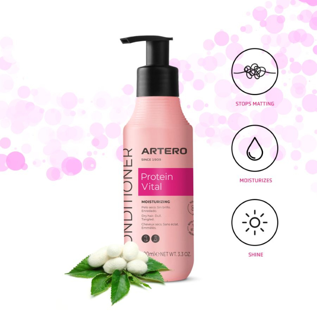 ARTERO PROTEIN VITAL コンディショナー 650ml Artero Protein Vital Concentrated Conditioner