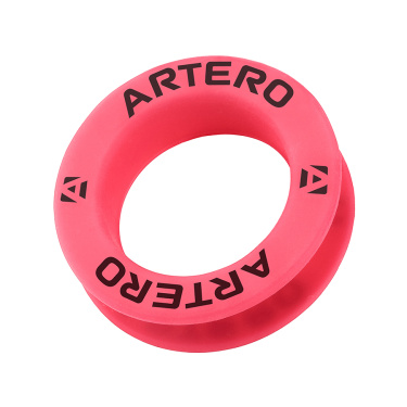 Artero Ring Marte Red Silicone Logo