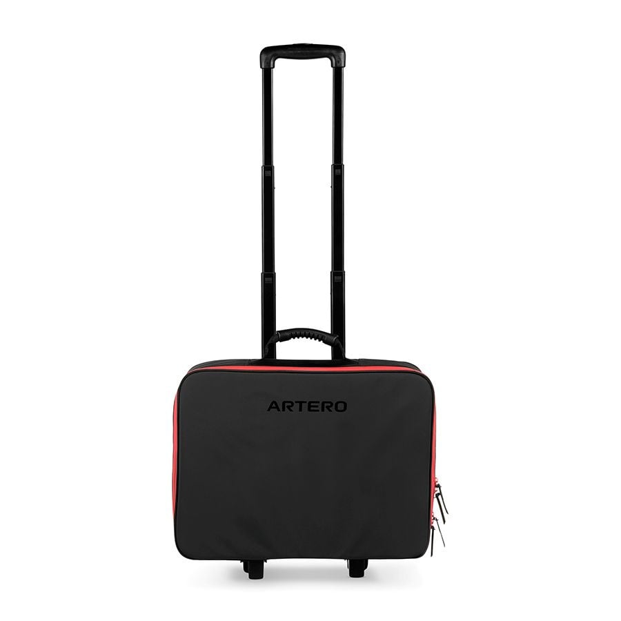Artero Pandora Suitcase With Wheels Black & Red