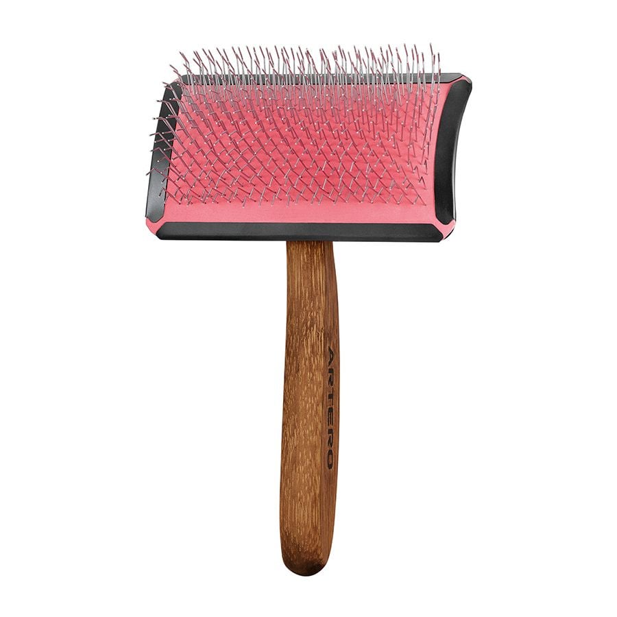Artero Simba – Curved Slicker Brush Pink