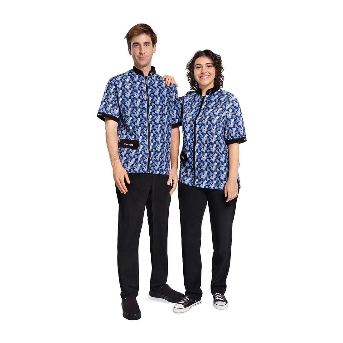 Artero Blue Miami Smock
