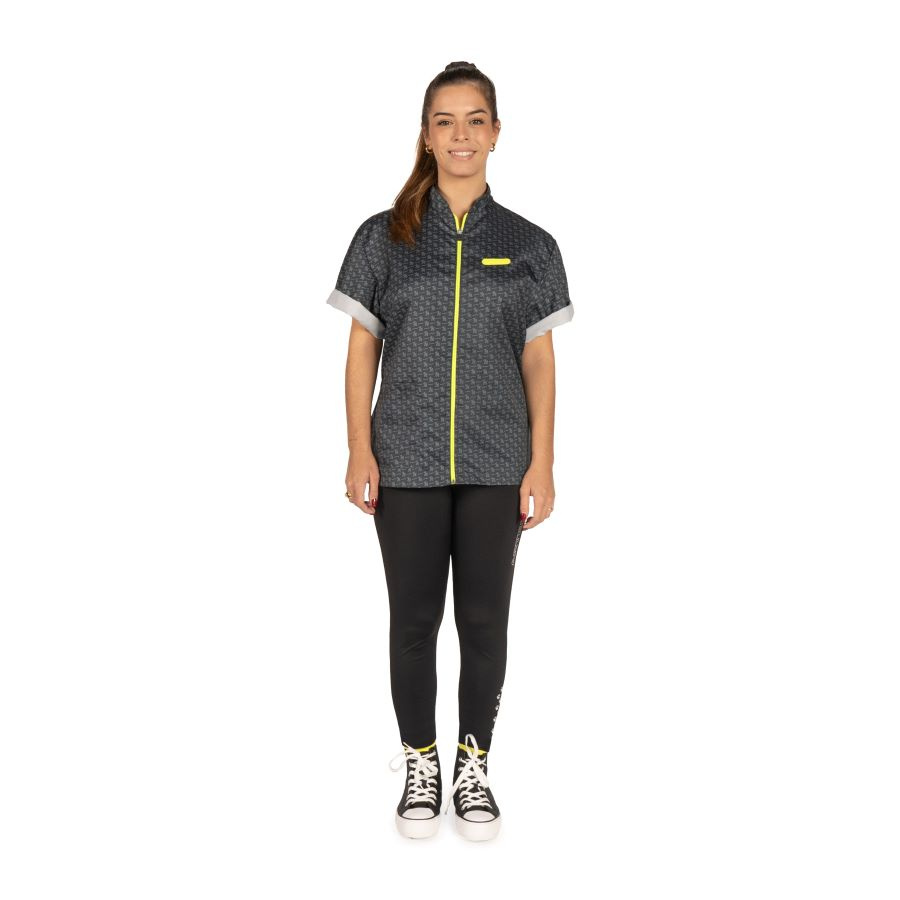 Artero Rio Printed Poodle Logo Smock