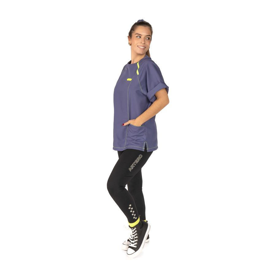 Artero Manila Smock Zipper Blue Collar