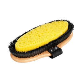 Spazzola Per Zoccoli Cavalli Animalon | Setole Naturali Di Palma | Ergonomica Con Gancio | Accessorio Cura