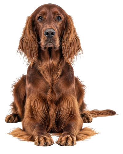 caracteristicas del setter irlandés